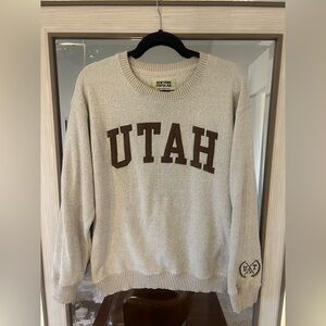 State of Utah College Style Unisex Crewneck Sweatshirt Popular New York size Med